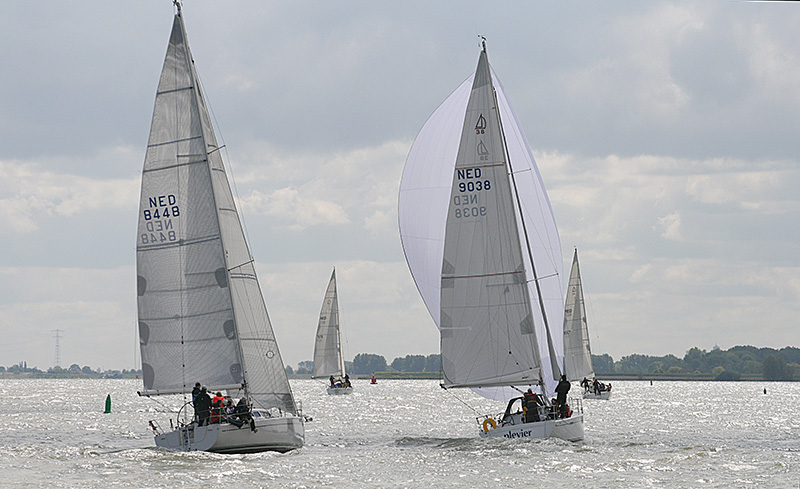 De vloot van Waterland Yacht Charter. 