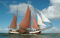 Vrouwezand (met bemanning). Max. 20 gasten