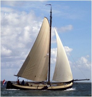 Lemsteraak Bries 8 personen haven Makkum IJsselmeer