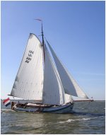 Bekebrede Lemsteraak Bellefleur 6- (9) personen Makkum, met boegschroef